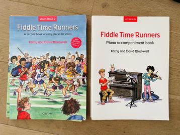 Fiddle time runners vioolboek + CD + pianobegeleiding beschikbaar voor biedingen