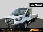 Ford Transit 350L Trend - Automaat - Open laadbak - Sync 4 D, Auto's, Bestelwagens en Lichte vracht, Euro 6, Wit, 155 pk, Bedrijf