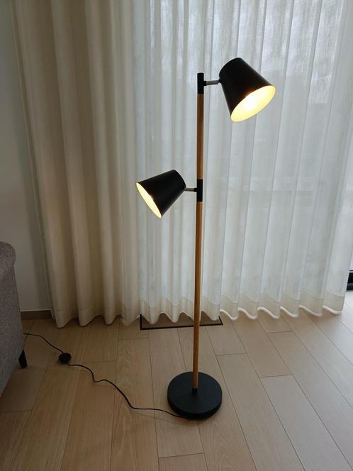 vloerlamp ( nieuw), Maison & Meubles, Lampes | Lampadaires, Neuf, 150 à 200 cm, Bois, Métal, Enlèvement