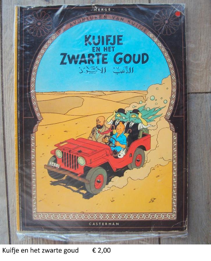 Kuifje strips, Boeken, Stripverhalen, Gelezen, Meerdere stripboeken, Ophalen of Verzenden