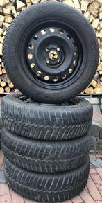 Winterbanden set op velg 185 / 65 / R15 88T., Auto-onderdelen, Banden en Velgen, Ophalen, Gebruikt, 15 inch, Banden en Velgen
