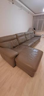 hoekzetel echt leder, Huis en Inrichting, Zetels | Zetels, Ophalen