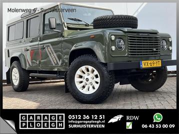 Land Rover Defender 2.5 Tdi 110" 3-Pers Marge Grijs kent Vol beschikbaar voor biedingen