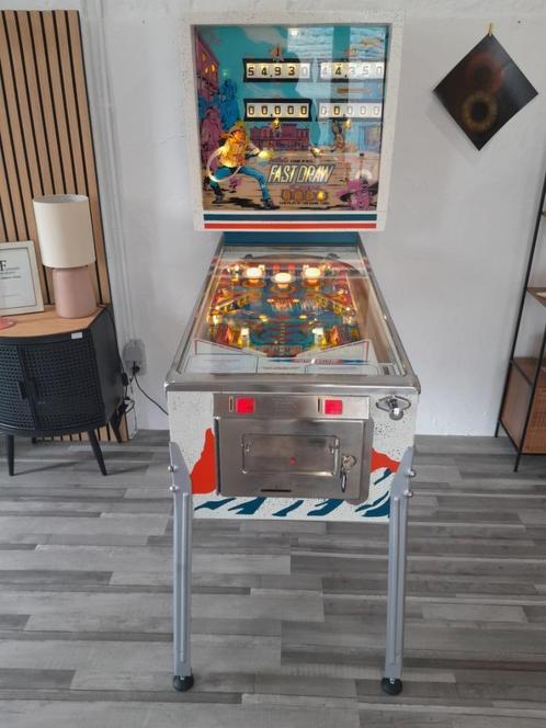 FLIPPER GOTTLIEB „FAST DRAW”, Verzamelen, Automaten | Flipperkasten, Zo goed als nieuw, Mechanisch, Flipperkast, Gottlieb, Ophalen