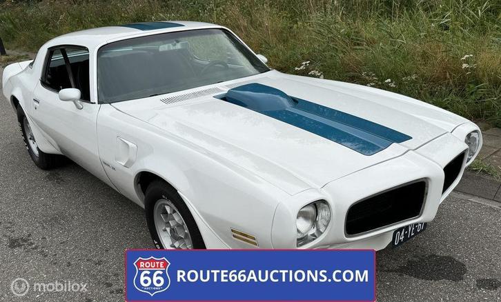 Pontiac Firebird Trans Am Coupe | 1977 | Route 66 Auctions, Auto's, Oldtimers, Bedrijf, Te koop, Pontiac, Benzine, Overige carrosserie