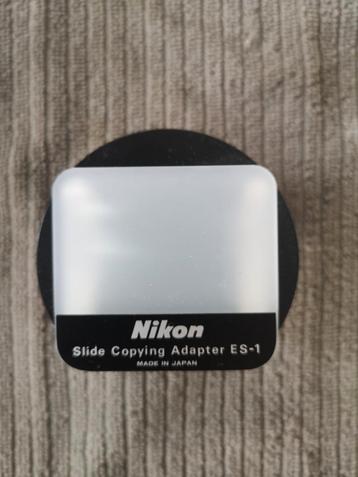 Nikon slide copying adapter ES-1