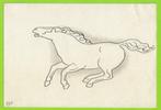 Harry J. van Piggelen pentekening "Galopperend Paard", Huis en Inrichting, Minder dan 50 cm, Tekening, Minder dan 50 cm, Gebruikt