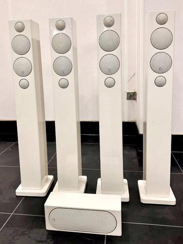 4 x moniteur audio : haut-parleurs Radius 270 + haut-parleur, Autres marques, Comme neuf, Enlèvement, Ensemble Surround sans Subwoofer