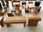 Poppenhuis houten meubeltjes, Kinderen en Baby's, Ophalen, Poppenhuis