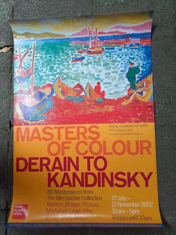 Masters of colour. Affiche datant de 2002., Enlèvement, Utilisé