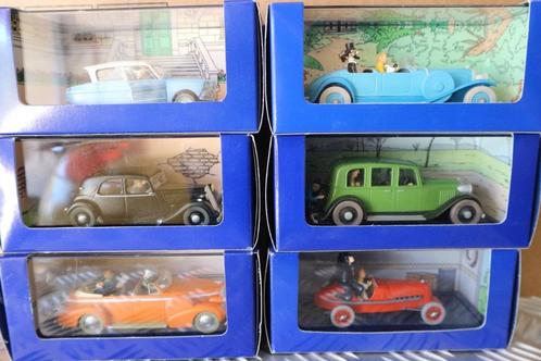 Set van 22 TINTIN-auto's, Verzamelen, Stripfiguren, Kuifje, Ophalen of Verzenden