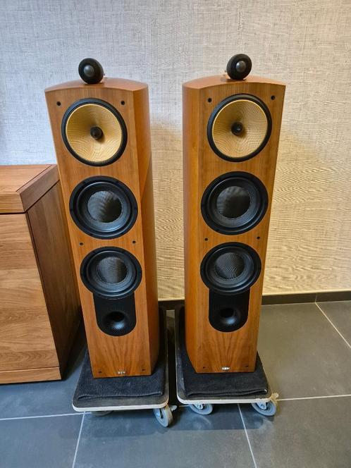 B&W 803 nautilus, Audio, Tv en Foto, Luidsprekerboxen, Zo goed als nieuw, Front, Rear of Stereo speakers, 120 watt of meer, Bowers & Wilkins (B&W)