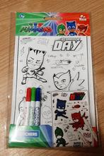Pj masks stickers om te kleuren, Ophalen of Verzenden, Nieuw