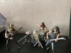 3 Metallica figures Kirk, Lars & Jason, Ophalen of Verzenden, Gebruikt, Pop, Beeldje of Miniatuur