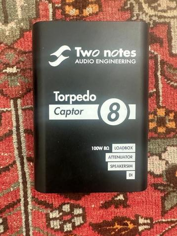 Two Notes Torpedo Captor 8 Ohms, Enlèvement ou Envoi, Utilisé, Autres types