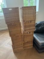 Rotan manden Ikea (8 stuks), Maison & Meubles, Accessoires pour la Maison | Plataux & Paniers, Enlèvement, Carré, Autres matériaux