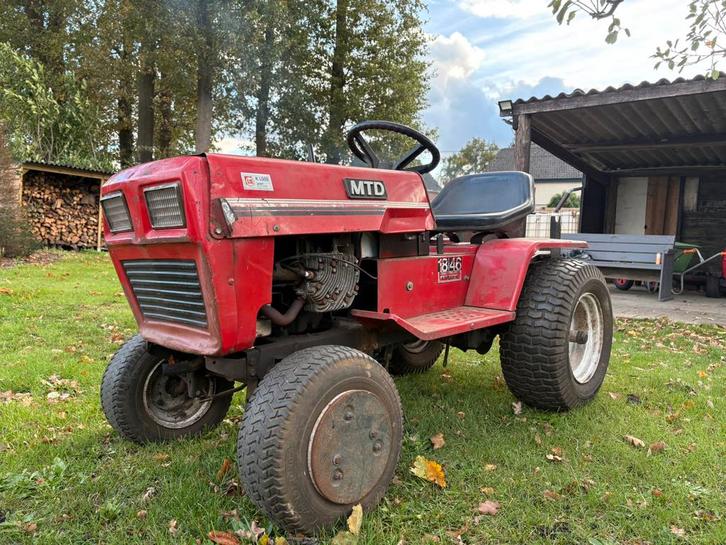 MTD 2 cilinder 18pk, Tuin en Terras, Zitmaaiers, Gebruikt, 90 tot 120 cm, Elektrische starter, Versnellingen, Ophalen