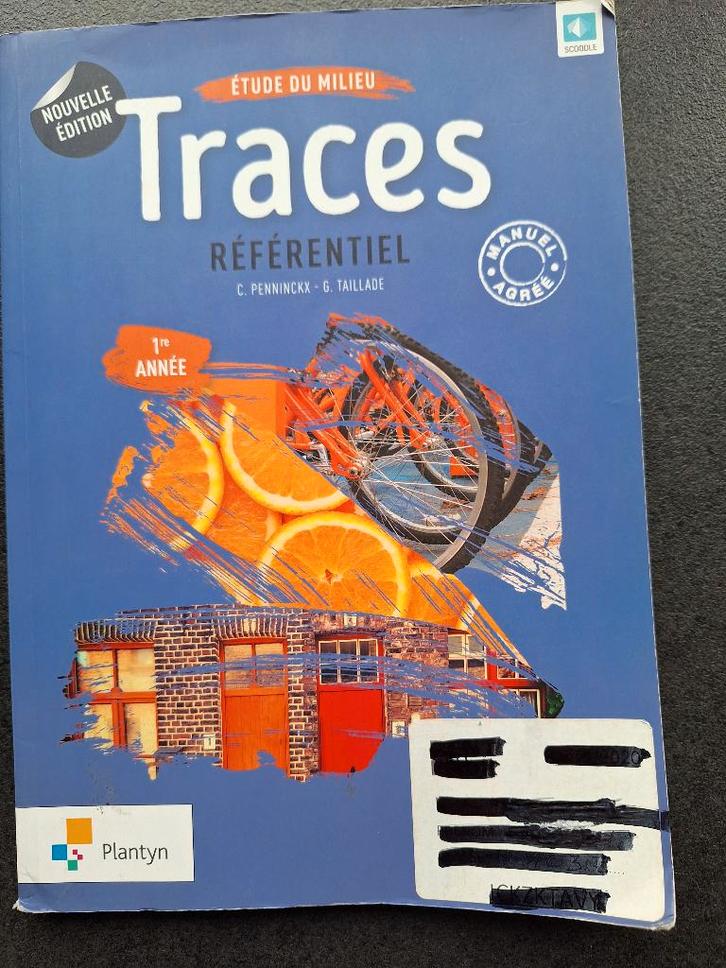 Traces référentiel - étude du milieu - 1ère année, Boeken, Studieboeken en Cursussen, Gelezen, BSO, BSO, Ophalen of Verzenden