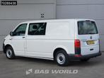 Volkswagen Transporter Dubbel Cabine L2H1 Airco Cruise Euro6, Auto's, Bestelwagens en Lichte vracht, 75 kW, Gebruikt, Euro 6, 4 cilinders