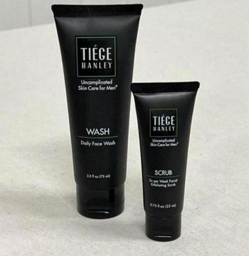 Nettoyant quotidien le visage Tiege Hanley + gommage neufe, Enlèvement ou Envoi