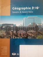 géographie 3e/6e savoir & savoir-faire, Boeken, Schoolboeken, Ophalen of Verzenden, Gelezen, Aardrijkskunde