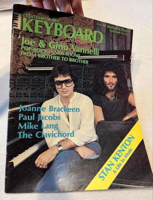 KEYBOARD MAGAZINE nov 1979 magazine musical, musique vintage, Collections, Revues, Journaux & Coupures, Journal ou Magazine, 1960 à 1980
