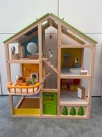 Hape houten speelhuis / poppenhuis, Kinderen en Baby's, Gebruikt, Ophalen