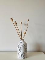 Witte vaas, Huis en Inrichting, Woonaccessoires | Vazen, Ophalen, Wit, Aardewerk of Porselein, Zo goed als nieuw