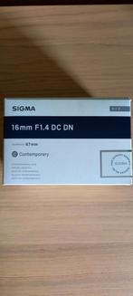 Sigma 16mm f/1.4 DC DN Contemporary - Lees beschrijving!, Ophalen of Verzenden