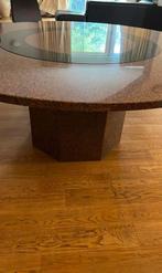 Eettafel, Huis en Inrichting, Ophalen, Zo goed als nieuw, Rond, Overige materialen
