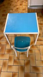 Kindertafel en stoel, Caravans en Kamperen, Kampeermeubelen, Ophalen, Zo goed als nieuw