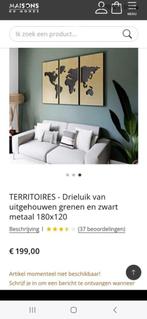 Kaders landkaart maisons du monde, Ophalen, Zo goed als nieuw