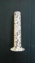 Vase en noir et blanc, Comme neuf, Moins de 50 cm, Enlèvement ou Envoi, Blanc