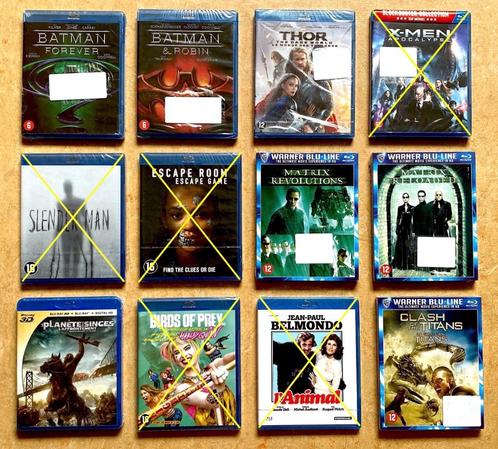 BLURAY Diverse (Per stuk OF in Lot) // NIEUW / Sub CELLO, Cd's en Dvd's, Blu-ray, Nieuw in verpakking, Overige genres, 3D, Ophalen of Verzenden