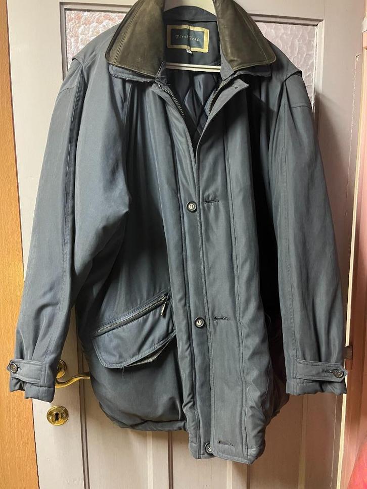 Parkajas voor heren in grote maten, Kleding | Heren, Jassen | Winter, Gedragen, Maat 52/54 (L), Blauw, Ophalen