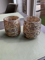 Twee mooie theelichten, Enlèvement, Comme neuf, Chandelier