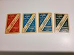 4 Losse Speelkaarten Likeuren A. DEBBAUT Evergem GENT, Enlèvement ou Envoi, Carte(s) à jouer