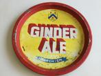 Oud , origineel dienblad “ Ginder Ale “ Merchtem, Verzamelen, Biermerken, Ophalen of Verzenden, Gebruikt