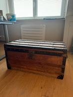 Antieke scheepsdek koffer te koop., Antiek en Kunst, Antiek | Meubels | Kasten, Ophalen
