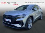 Audi Q4 Sportback e-tron Q4 Sportback e-Tron 82 kWh 45 S lin, Auto's, Automaat, Overige modellen, Elektrisch, Zilver of Grijs