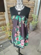 Fleurige jurk Cassis maat M, Kleding | Dames, Maat 38/40 (M), Cassis Collection, Zwart, Ophalen of Verzenden