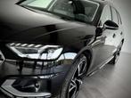 Audi A4 BREAK 2.0 TFSI S-LINE-COCKPIT-T.O-CARPLAY-CAMERA, Autos, Cuir, Entreprise, A4, Noir