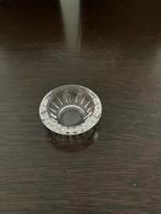 Asbak Val Saint Lambert 1 maal gebruikt doorsnee 8 cm 5 euro, Antiek en Kunst, Antiek | Glaswerk en Kristal, Ophalen