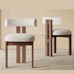 Moderne Teddy Designstoel – Ook Verkrijgbaar in Zwart, Huis en Inrichting, Stoelen, Verzenden, Nieuw, Zwart, Hout