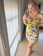Jurk c&A, Kleding | Dames, Jumpsuits, Geel, Maat 42/44 (L), Ophalen of Verzenden, Zo goed als nieuw
