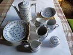 Vintage 6-delig koffieservies DDR Jäger, Antiek en Kunst, Ophalen of Verzenden