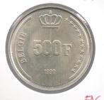 12374 * BOUDEWIJN * 500 francs 1991 Flamand * F D C, Envoi, Argent