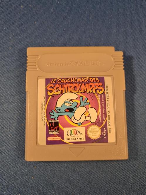 Game Boy - Le Cauchemar des Schtroumpfs (PAL), Games en Spelcomputers, Games | Pc, Gebruikt, Muziek, Verzenden