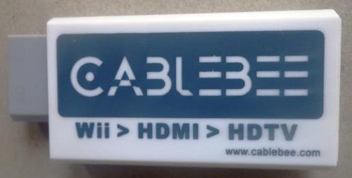 Wii HDMI adapter voor de Nintendo Wii, Games en Spelcomputers, Games | Nintendo Wii, Gebruikt, Ophalen of Verzenden