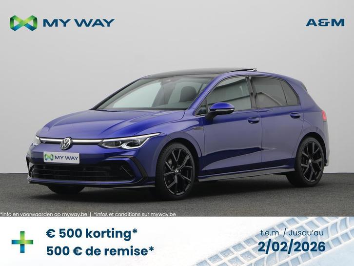 Volkswagen Golf VIII Golf 1.5 eTSI R-Line OPF DSG (EU6AP), Autos, Volkswagen, Golf, ABS, Airbags, Cruise Control, Intérieur cuir